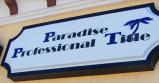 Paradise Professional Title