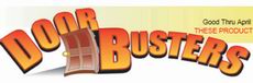 Click here to see Door Buster Sale Flyer