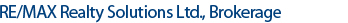 RE/MAX Realty Solutions LTD., Brokerage
